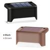 4Pcs Solar LED Stair Wall Lamp Outdoor IP65 Waterproof For Courtyard Yard Patio Steps Fence Garden Pathway Lighting Night Light