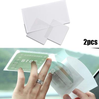 Auto Heckscheibe Ticket Halter Parkausweis Halter PCS