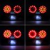 MFC PRO Taillight Motorcycle Brake Light Turn Signal with License Plate Bracket Universal Stop Lamp Turn Signal Tail Light