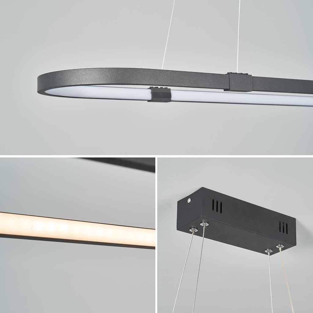 Moderní LED závěsná závěsná svítidla Osvětlení do jídelny Kuchyňský bar Módní závěsná lampa zdarma mail AC90-260V závěsná svítidla