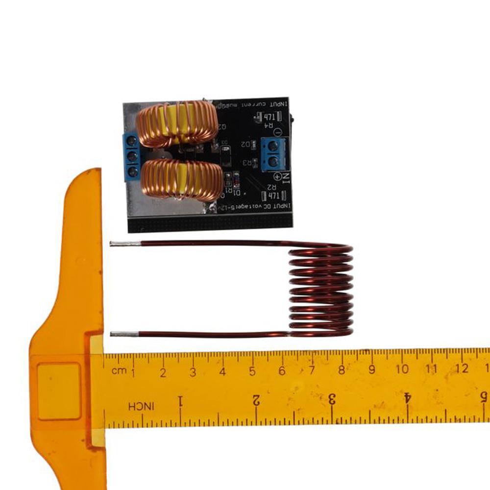 Black Induction Heater Plastic Heat Induction Tool Portable ZVS Low Voltage Heating Module  Worker