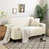 Cover For A Sofa Bed, Single-Seater Sofa, Cream Jacquard