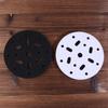 Almohadilla de Interfaz 5 Pulgadas 6 Agujeros Velcro Esponja Suave Almohadilla Amortiguadora Para Disco de Lijado Almohadillas para Lijadora Orbital