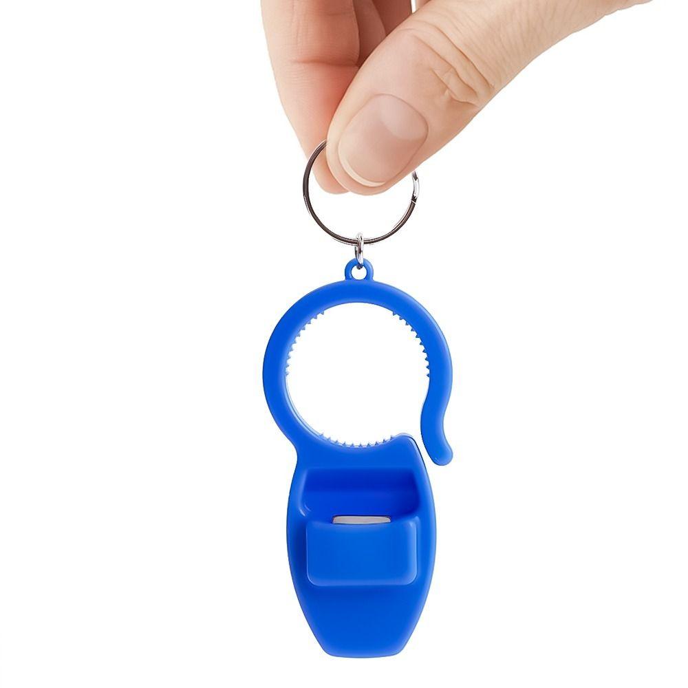 With Hanging Loop Can Opener 3 in 1 Opener Plastic Keychain Household Beer Beverage Bottle