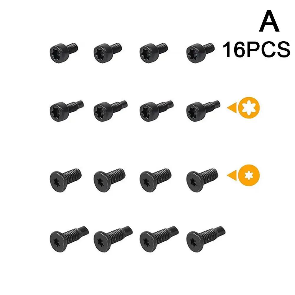 16/20pcs Doorbell Replacement Screws Security Screws T16 T5 Long Short Home Intelligent Doorbell Anti-theft Doorbell Hardware