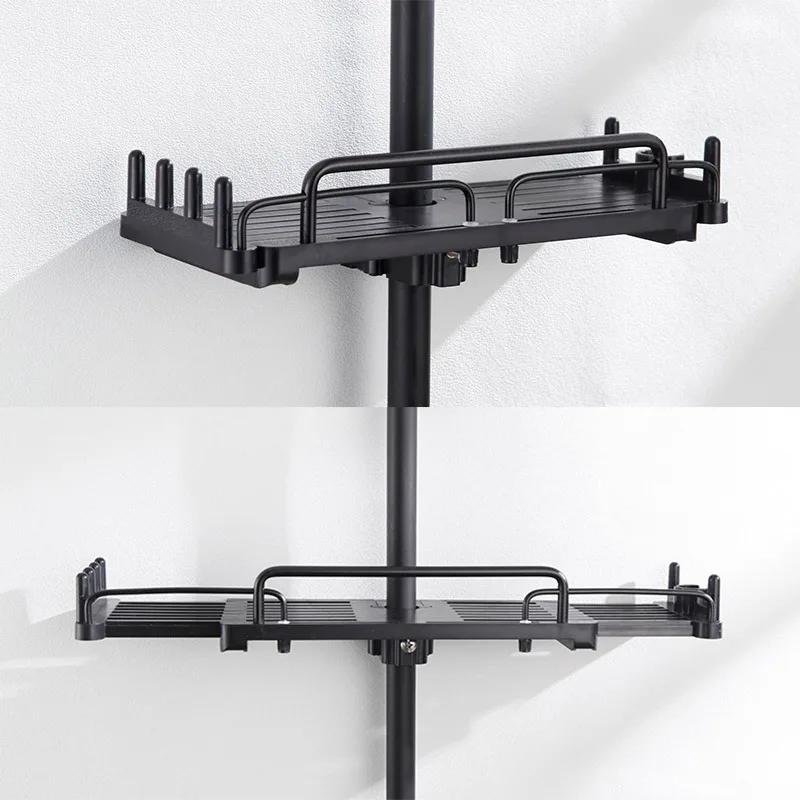 Neue Modelle Ausziehbares Duschregal Badezimmerregal ohne Bohren Shampooablage Duschablage Halter Badezimmerzubehör