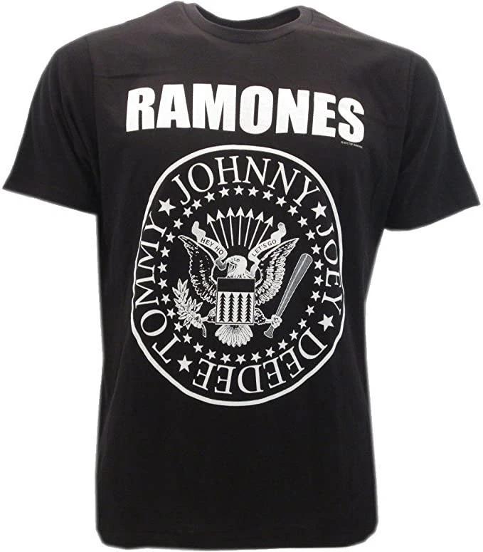 

RAMONES T-Shirt T-Shirt Black JOHNNY JOEY DEEDEE TOMMY Rock Music 2XL