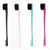 4x 7 Inch Beauty Double Sided Edge Control Hair Brush Comb Styling Hairbrush