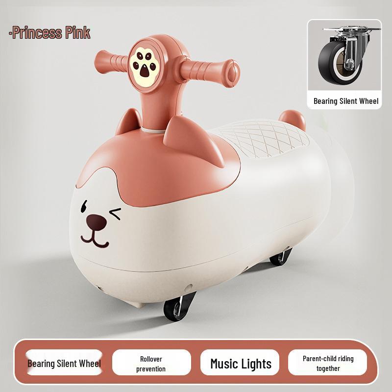 

Машина Peanut Twist: Самокат-качалка против опрокидывания для малышей 1-3 лет