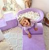 Velvet Soft Purple Foam Playground Wedge