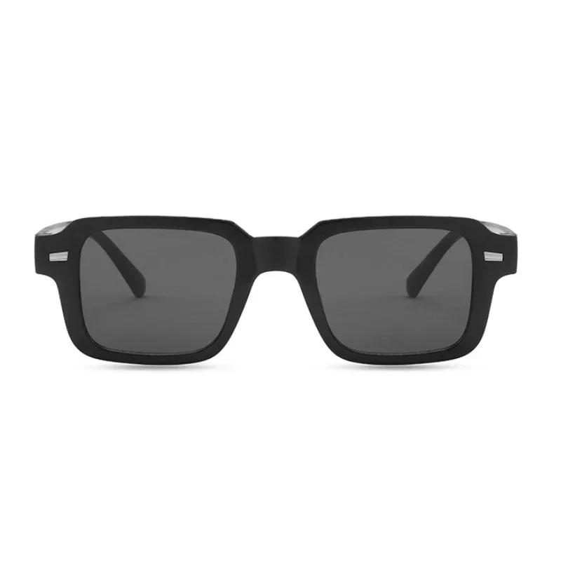 Lunettes de soleil Femmes Mode Hommes Design Carré Lunettes de Soleil Vintage Féminin Masculin Monture en Plastique Élégant