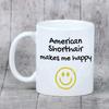American Shorthair - cat mug, cheerful mug for a dog lover, personalized gift from the Art-Dog brand