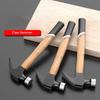 Multifunktions-Minihammer, Walnussholz, runder Kopf, Holzgriff, Hammer, Auto-Fluchtwerkzeug, Handhammer, 0,25–0,75 kg, Klauenhammer