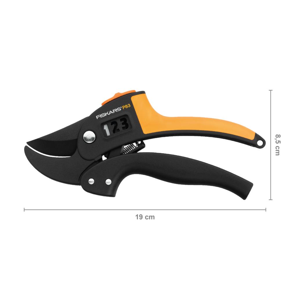 Fiskars Solid P121 Garden Pruning Shears - One-Handed 25cm