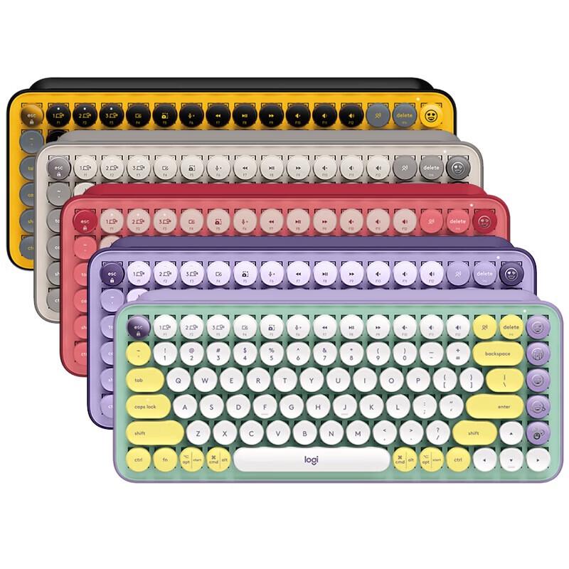Logitech POP Keys Wireless Bluetooth Mechanical Keyboard