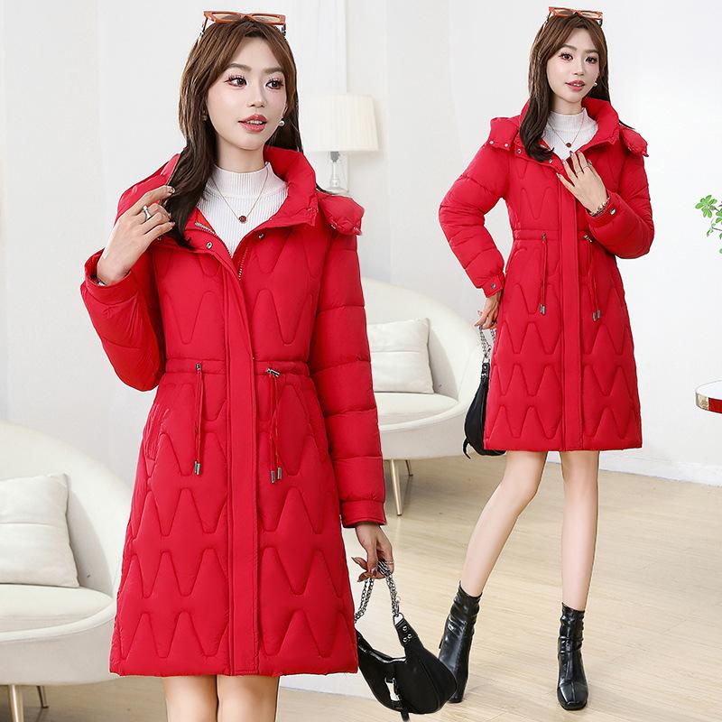 

Средняя и длинная пуховая одежда, зимние стеганые куртки, женская приталенная стеганая одежда, утолщенные куртки, теплые и модные 4XL-135-75 kg