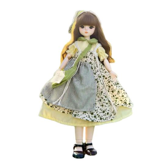 30cm Articulated Doll And Clothes Poseable Doll with Movable Joints Soft Cloth Clothing Collectible