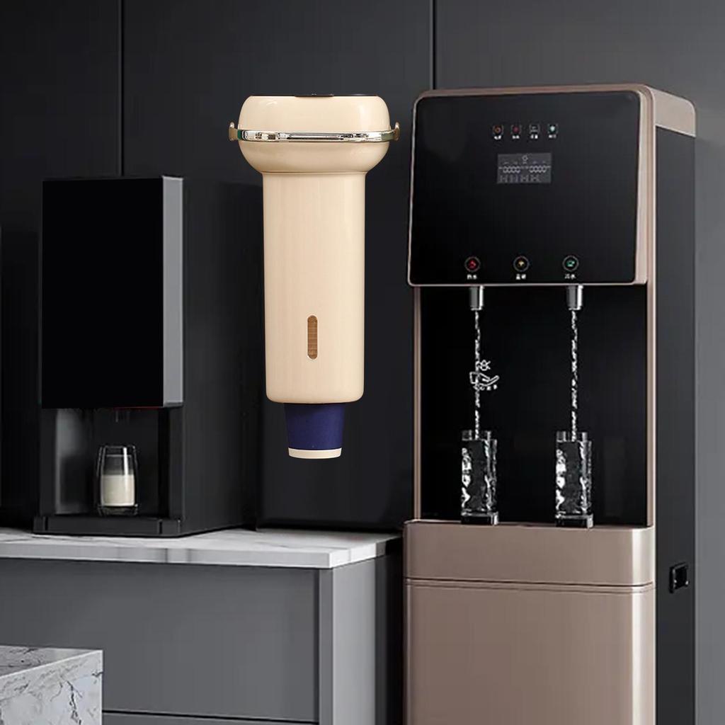 Compact Cup Dispenser for Water Cooler - Organize 40 Cups Efficiently