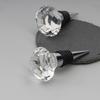 2PCS Reusable Crystal Wine Bottle Stopper Decorative Wine Bottle Cork Wine Bottle Sealer  Party