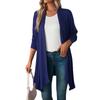 Cardigan Sottile Lungo da Donna Autunno Estate Maglione Cardigan Femminile Manica Lunga Cappotto Giacca Sciarpa Casual da Donna Capospalla