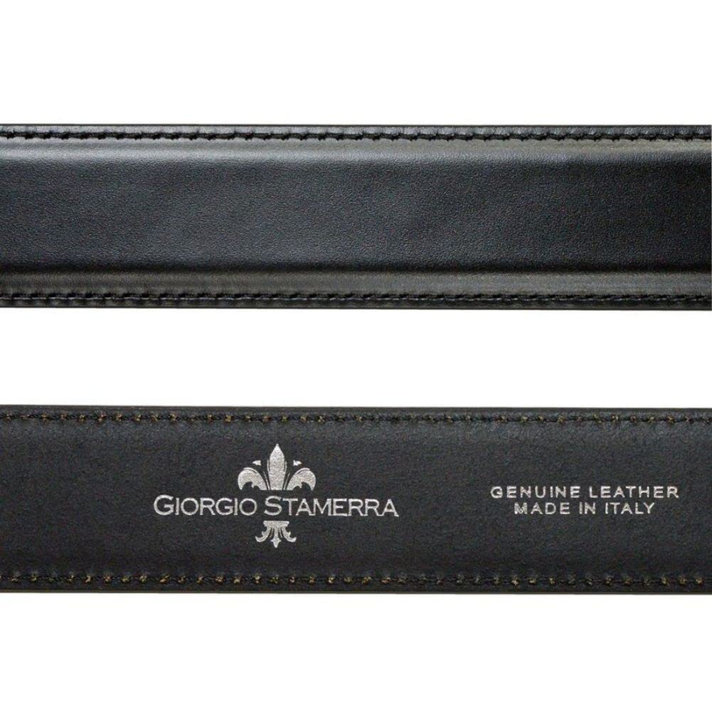 Recommended Waist Up To Belt Bridle Stringer Belt for No Total 110cm [Giorgio Stamella] Size 97cm, Width 3.5cm, Leather, Black, (replacement