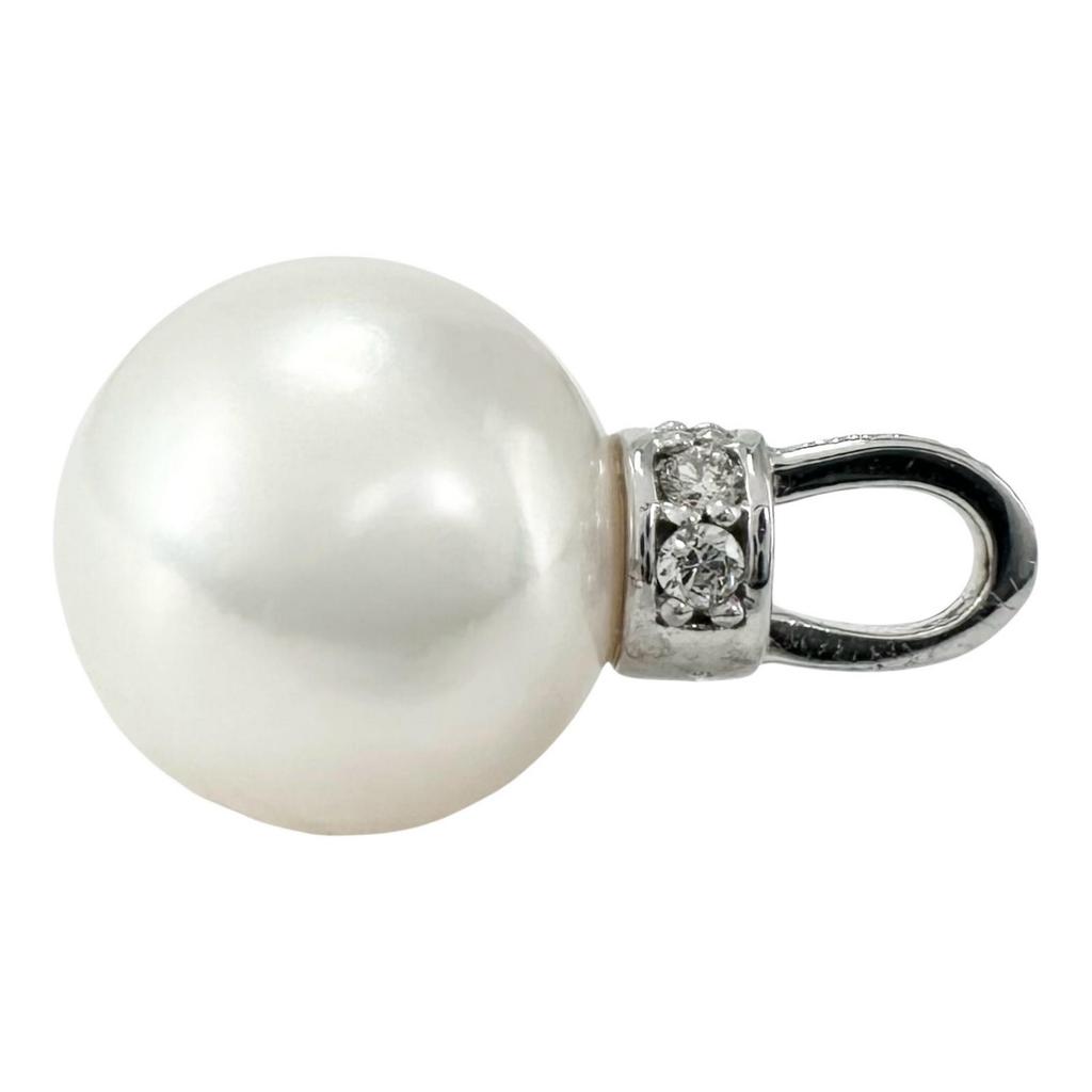 Pendant top Silver Women Pearl used