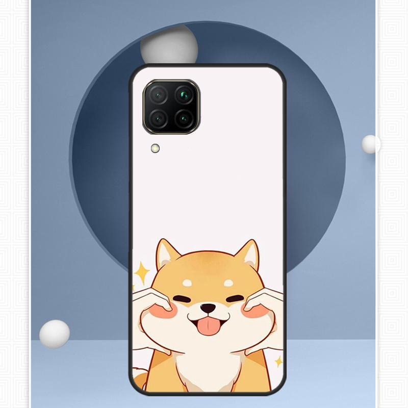 Cartoon Corgi Dog For Huawei P30 P60 Pro P20 P40 Lite Nova 9 10 SE 12s 12i 11i 8i Y91 Y60 Y70 Y72 Y90 Y61 Case
