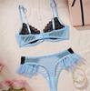 Bra Set Comfortable Sexy Lace Sexy Unlined Bra French Small Fresh Lingerie Set