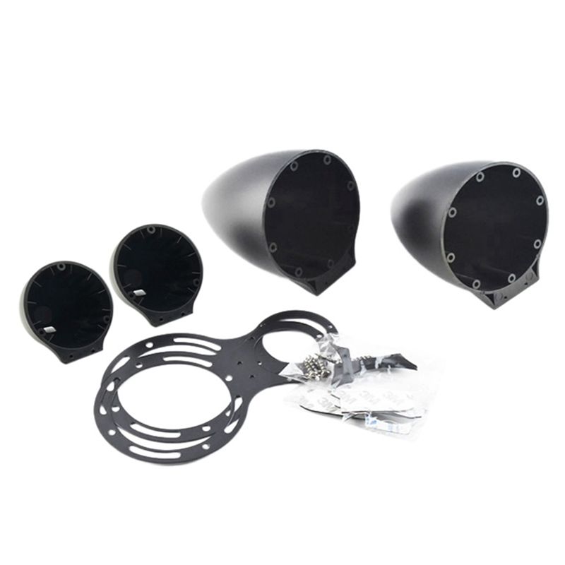 AA92-3.5 Inch Car Midrange Speaker Base Car Horn Modified 3-Way Speaker Bracket Car 3-Way Frequency Mold Bracket