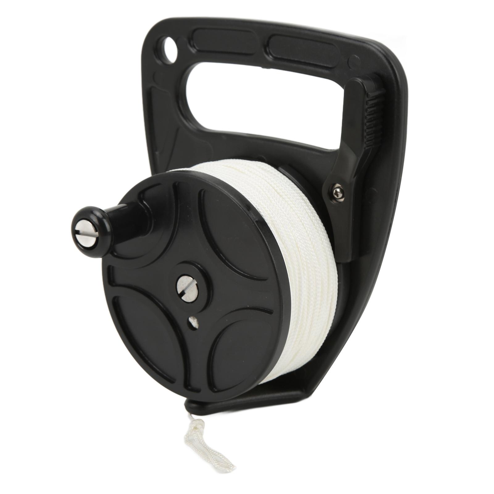 

Катушка для подводного плавания с аквалангом 272 фута, катушка для подводного якоря с фиксатором для большого пальца для подводного плавания с маской и трубкой