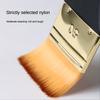Single Oil Painting Board Brush Acrylic Brush Gouache Paint Watercolor Wall Painting Pen Nylon Hair Flat Head Birch Clean Brush