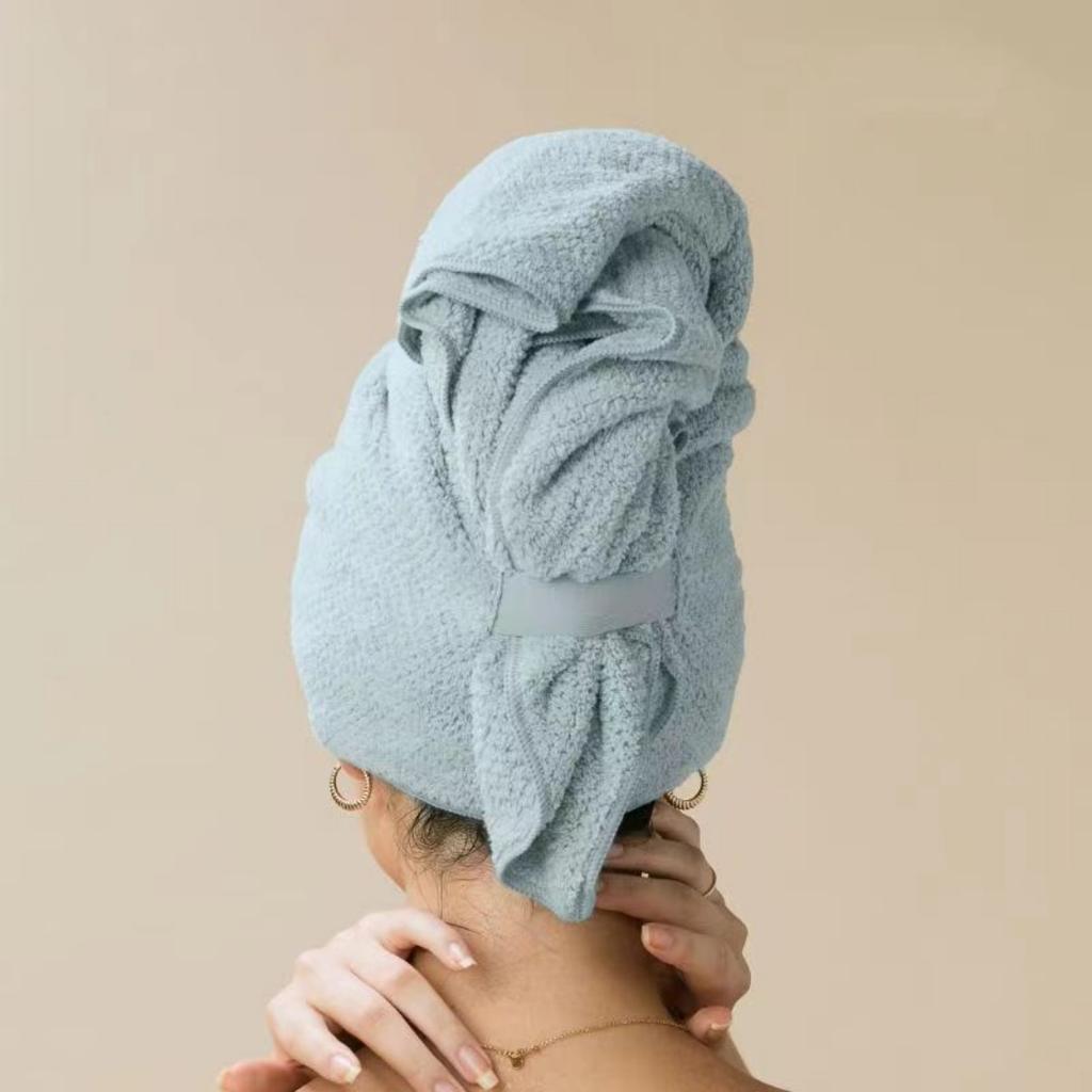 Dry Hair Cap, Super Absorbent, Quick Drying, Enlarged, Elongated, Headband Towel, Long Hair Shower Cap, Women's, Large Hair Towel