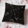 Constellation Pattern Cushion Cover Premium Comfort Reversible Pillow Cove Two in One Design for Any Room  Car Interior