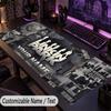 Large Mouse PadLinkin Park Custom Name Text Personalized Desk Mat Non Slip Gaming Pad