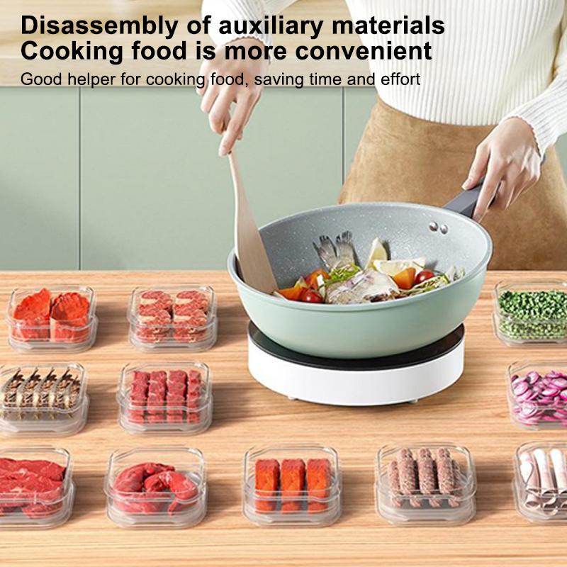 Refrigerator Storage Box Frozen Meat Storage Box Food Packaging Box Food Grade Refrigerator Special Arrangement
