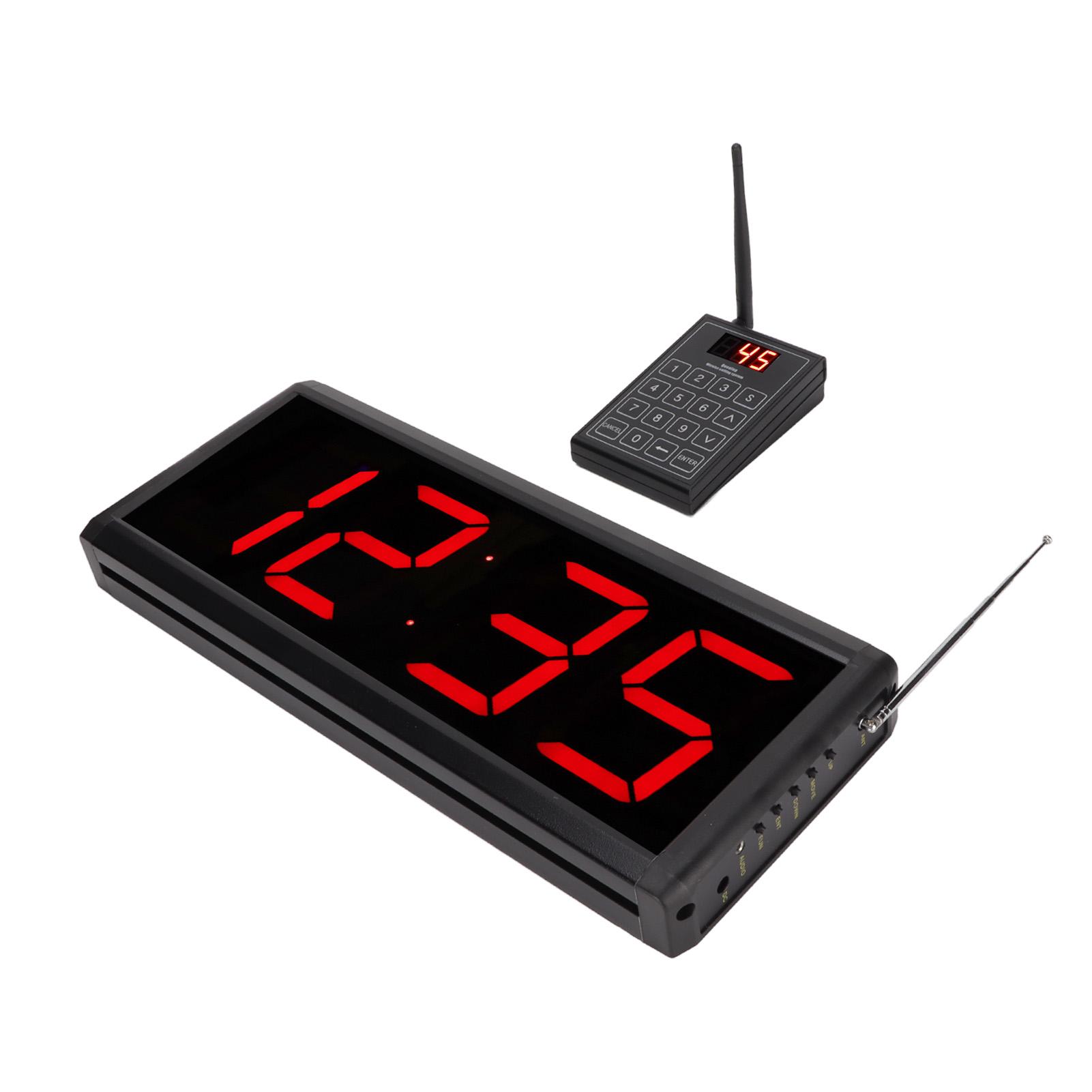 

Беспроводная пейджинговая система с 5 режимами, вещание на английском языке высокой четкости, ресторанная пейджинговая система US Plug