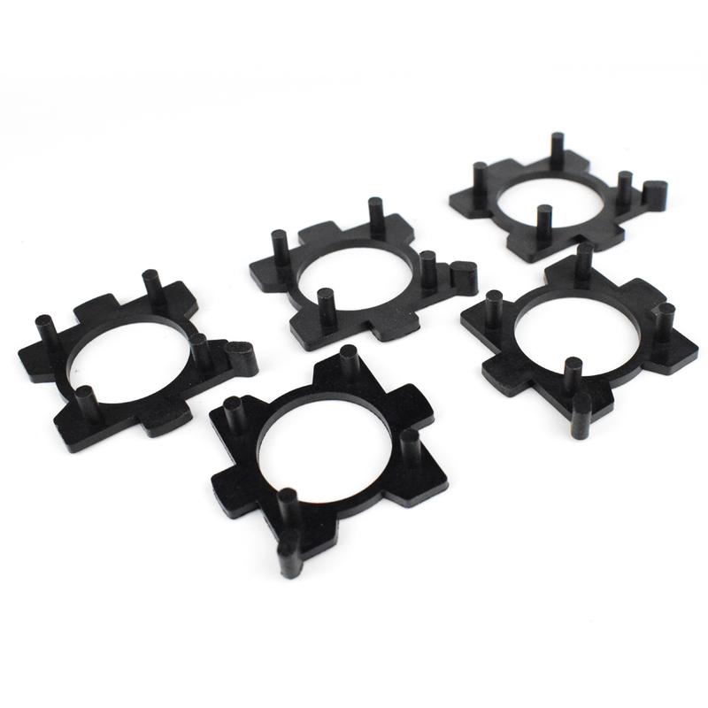 10PCS For Toyota Corolla Camry Headlight H7 Socket Led Adapter For Mazda Mitsubishi Auto Lamp Base Holder A111