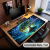 Tree of Life Theme Custom Mouse Pad Personalized With Name Text Customized Desk Mat For Office Home Decor