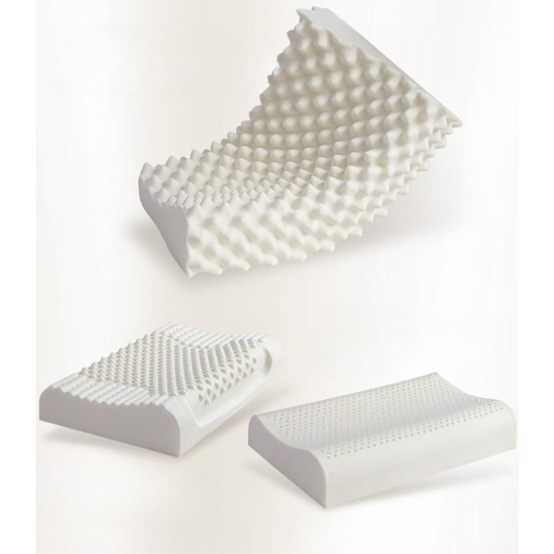 Natural Latex Pillow for Adults & Kids - Massage Neck Support Pillow Orthopedic Cervical Relief & Healthy Sleep Aid