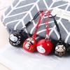 Japan Lucky Cat Daruma Bells Pendant DIY Trinkets Phone Accessory Car Bag Key Chain Water Bells Copper Wealth Charm Gift
