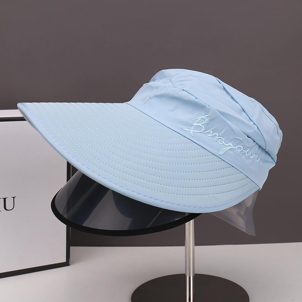 Summer Womens Black Vinyl Open Top Hat With Wide Brim For Sun Protection Sunhat For Outdoors