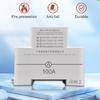 Single Phase Energy Meter Din Rail Electricity Usage Monitors AC50-300Volt 0-100A Voltmeter Ammeter Watt Kwh