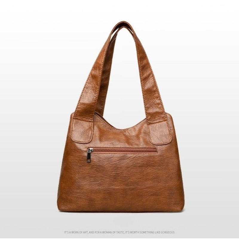 Fashion Top-Handle Tote Bags For Women Luxury Leather Handbag And Purse Ladies Shoulder Crossbody Bag Casual Tote