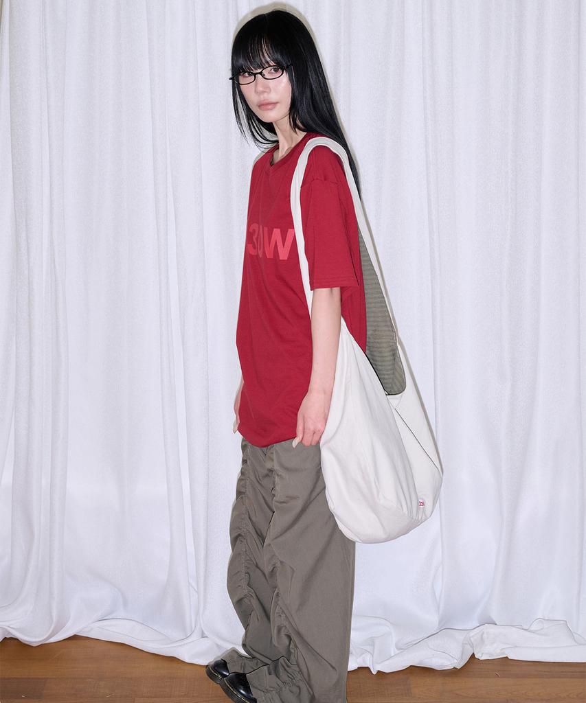 Itzavibe Reversible Stripe Bag - Khaki