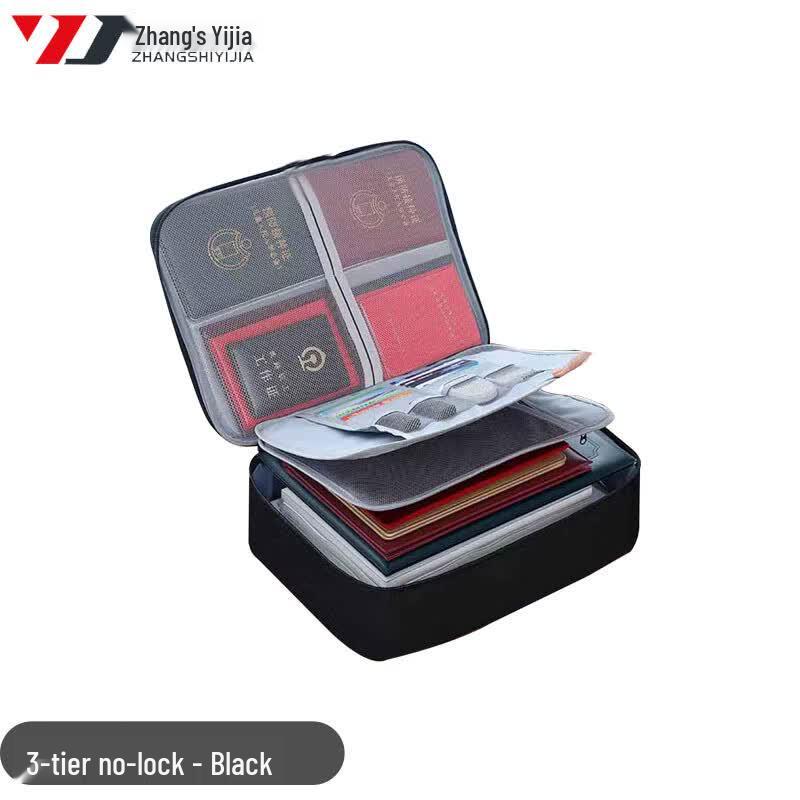Oxford Cloth Travel Document Organizer