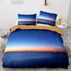 Starry Sky Duvet Cover Twin Size Universe Decor Twin Bedding Set Microfiber Outer Space Theme Milky Way Galaxy Comforter Cover