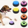Funny Dog Recordable Pet Toy Travel Talking Pet Starters Dog Speaking Buttons Portable Cute Pet Supplies Communication Dog
