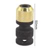 For Air Wrench Hex Drill Adapter Drive To Hex Adapter Converter Tool Anti-Corrosion Good Toughness High Hardness