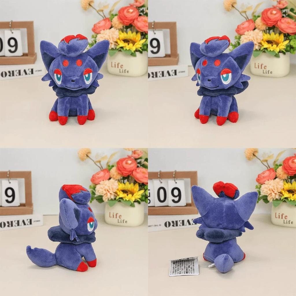 4 Styles Pokemon Plush Doll Toy Zorua Hisuian Zorua Cartoon Character Anime Image Holiday And birthday Gifts For Children