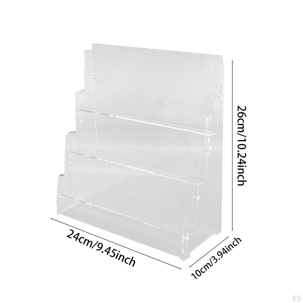 Display Rack for 12 , Organizer, Table Storage Rack, Trading Card Stand
